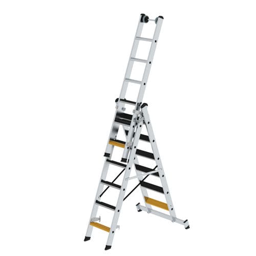 Échelle en aluminium - 0333 series - Munk Günzburger Steigtechnik - pliante / coulissante