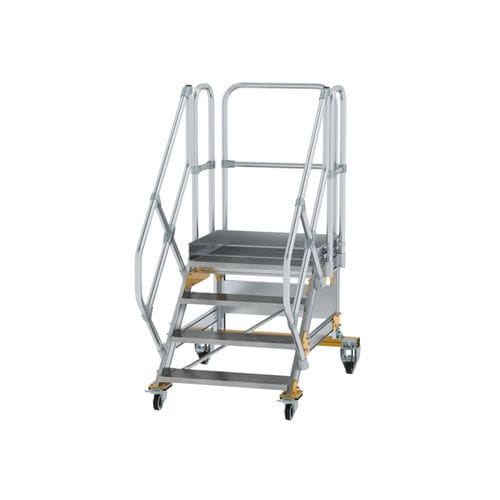 Escalier d'extérieur - 6007 series - Munk Günzburger Steigtechnik - en aluminium / en acier inoxydable / mobile