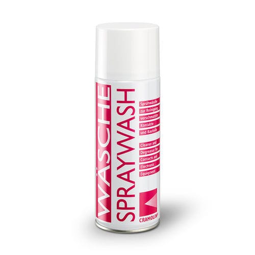 Détergent aérosol Cramolin SPRAYWASH ITW Industrial Solutions à