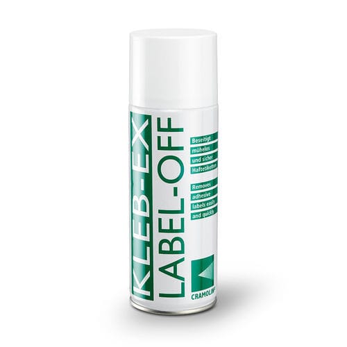 Aérosol de nettoyage - Cramolin LABEL-OFF - ITW Industrial Solutions - de traitement de surface / antiadhésif / pour métal