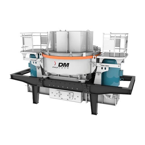 Concasseur vertical à percussion - DVSI series - Shanghai Dongmeng Road and Bridge Machinery Co., Ltd - stationnaire / pour production de sable / compact