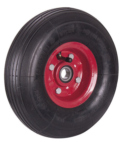 Roue à pneumatique - lug‑260.008 - VARIOfit - à rainure