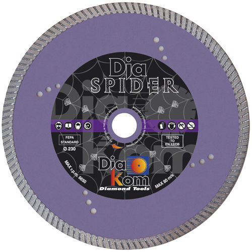 Disque à tronçonner de métal - SPDT series - DIAKOM - pour le béton / diamanté / pour matériaux abrasifs
