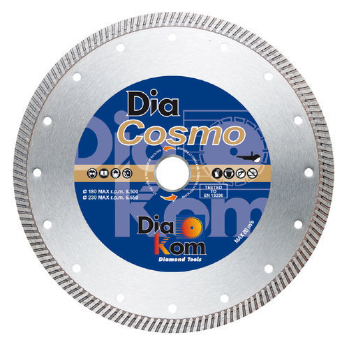 Disque à tronçonner de métal - 205B series - DIAKOM - pour le béton / diamanté / pour matériaux abrasifs