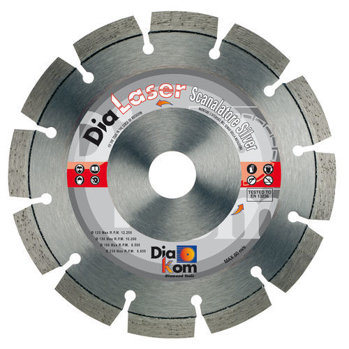 Disque à tronçonner de métal - 134B series - DIAKOM - pour le béton / diamanté / pour matériaux abrasifs