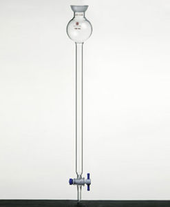 Colonne de chromatographie en PTFE - C384640C - Synthware glass - en Teflon®