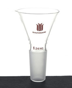 Entonnoir en verre - F188100  - Synthware glass - pour poudres