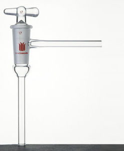 Robinet 2 voies - S711754  - Synthware glass - à vide