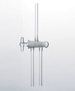 Robinet 3 voies - S351656  - Synthware glass - en verre / à vide