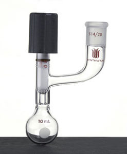 Tube de laboratoire pour stockage d'échantillons - F464008  - Synthware glass - en verre / à fond rond
