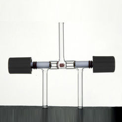 Vanne à clapet - S580012  - Synthware glass - manuelle / de contrôle / à vide
