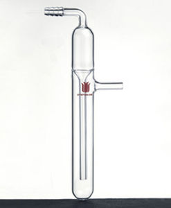 Tube de laboratoire en verre - B257040L  - Synthware glass - avec piège à bulles