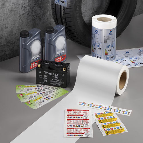 Étiquette en PVC - PL## - Symbio, Inc - imprimable / adhésive / signalétique