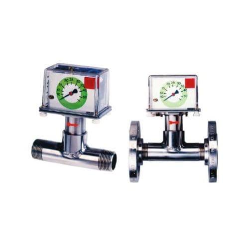 Contrôleur de débit à palette - DP06 series - PKP PROZESSMESSTECHNIK GMBH - pour liquides / en acier inoxydable / en laiton