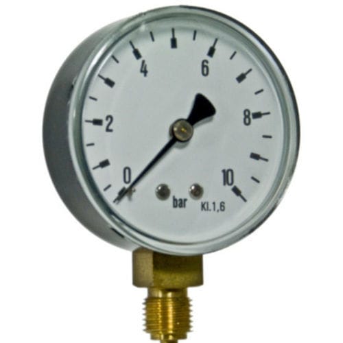 Manomètre à cadran - PMR02 series - PKP PROZESSMESSTECHNIK GMBH - fileté / en acier inoxydable / en laiton