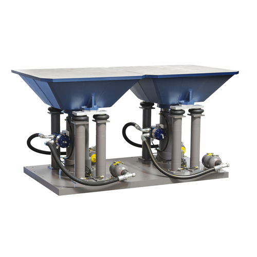 Machine d'essai de vibration - 56000 - Lansmont - semi-automatique / pour emballage / servo-hydraulique