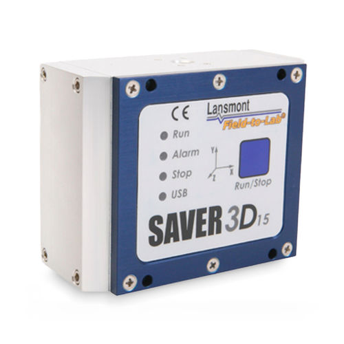 Data logger de température et d'humidité - 3D15 - Lansmont - de vibration / de choc / d'accélération