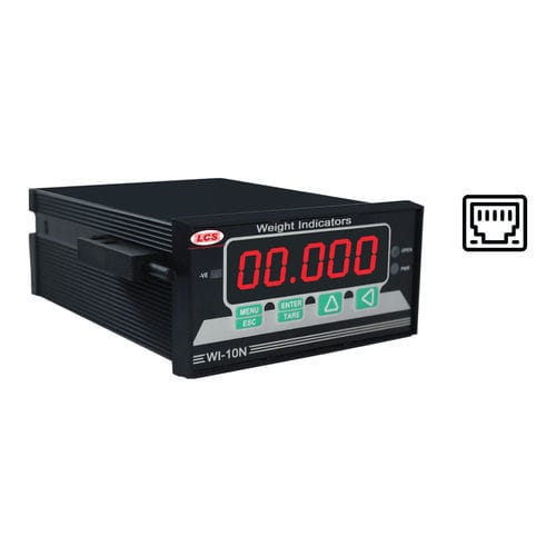 Indicateur de pesage numérique - WI-50N-ETH - LCS Controls Private Limited - encastrable / analogique / Ethernet
