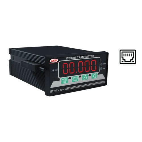 Transmetteur de pesage analogique - WT-10N-ETH - LCS Controls Private Limited - Modbus RTU / Ethernet