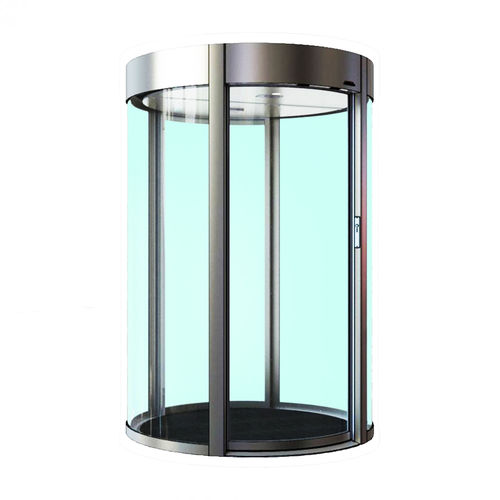 Sas de sécurité automatique - COMMODOOR LIGHT E - Saima Sicurezza SpA - vitré