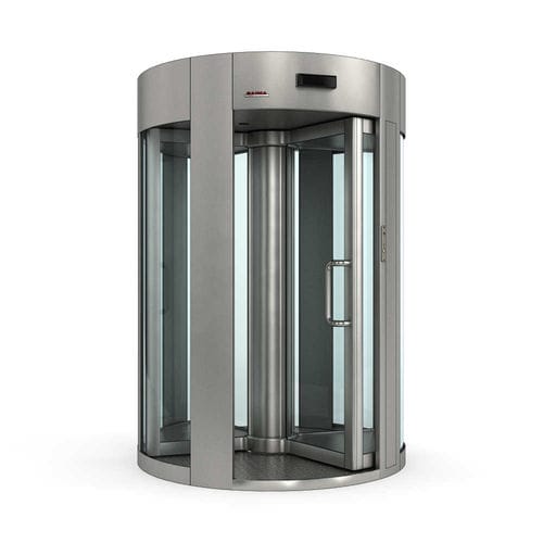 Porte tournante - Rotant IV - Saima Sicurezza SpA - en acier / vitrée / pour l'intérieur