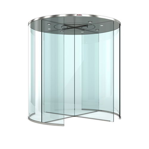 Porte tournante - Glass Roll Light - Saima Sicurezza SpA - vitrée / pour l'intérieur / automatique