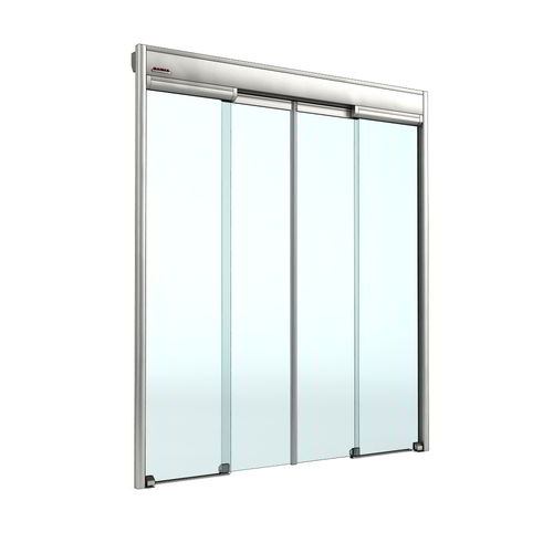 Porte coulissante - Securlight 313 - Saima Sicurezza SpA - vitrée / pour l'intérieur / automatique