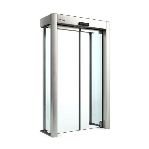 Porte coulissante - Rotoslide V4 - Saima Sicurezza SpA - vitrée / pour l'intérieur / automatique