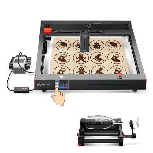 Machine de gravure laser 3D - Delta 22W + RR2 - Algolaser - de bois / de métal / de verre