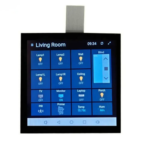 Module d'affichage TFT LCD - HG040HS002T01 - Shenzhen Hongguang Display Co., Ltd - IPS / à écran tactile capacitif / à écran tactile résistif