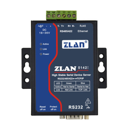 Serveur de périphérique série - ZLAN5142I - Shanghai ZLAN Information Technology Co.,Ltd - Modbus / Ethernet / industriel