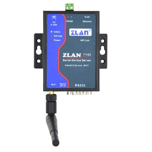 Serveur de périphérique RS232 - ZLAN7142 - Shanghai ZLAN Information Technology Co.,Ltd - RS485 / Modbus / industriel