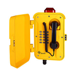 Téléphone analogique - HZ-WP01L - Shenzhen HeoZ Technology Ltd - IP67 / industriel / d'urgence