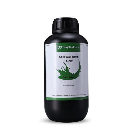 Résine d'impression 3D verte - P-CW - Shenzhen Purple Dance Technology Co., Ltd. - dentaire