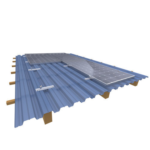 Système de montage solaire sur toiture - SM - Sonnen Metal - en aluminium