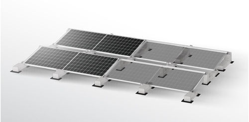 Système de montage solaire pour toit-terrasse - NO-FLEX® - Sun Ballst - en béton