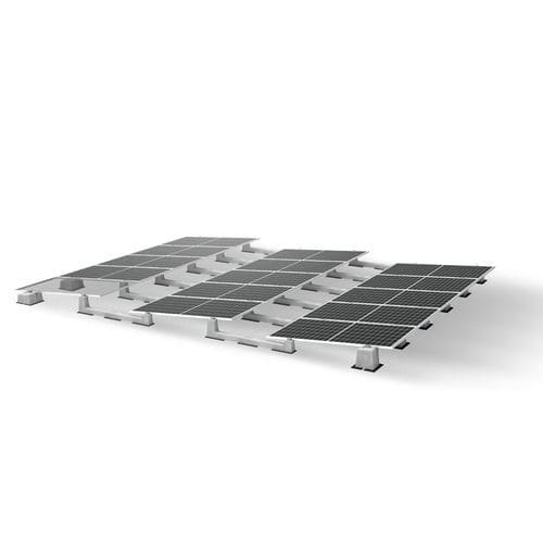 Système de montage solaire pour toit-terrasse - Industrial-XL - Sun Ballst - en béton