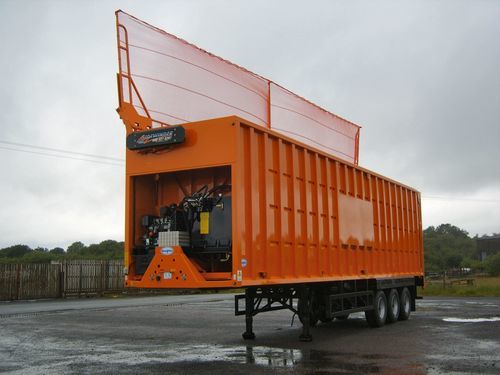 Système de bâchage hydraulique - Sidewinder - Shur-Co UK Ltd - en acier