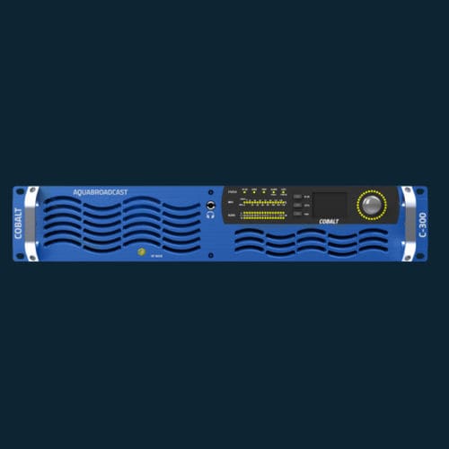 Transmetteur radio FM - Cobalt C-300 - Aqua Broadcast Limited - Ethernet / GPS / USB