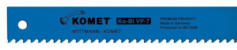 Lame de scie à métaux - Ko-Bi VP7 - KOMET - HSS / pour acier inoxydable