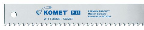 Lame de scie à métaux - P13 - KOMET - HSS / pour acier inoxydable