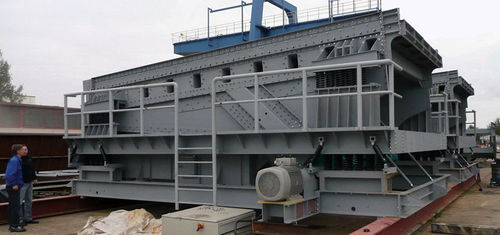 Crible vibrant - Screening Technology Consulting OHG - pour pellets / forte charge
