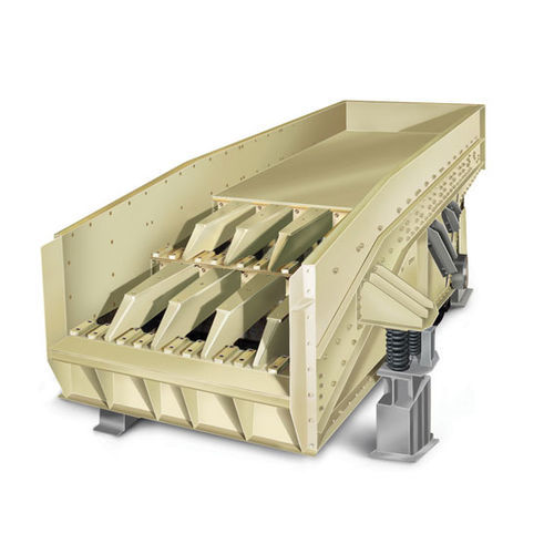 Crible pour l'alimentation de concasseurs - Screening Technology Consulting OHG - vibrant / pour produits en vrac / forte charge