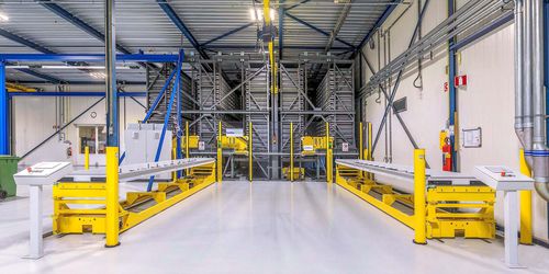 Paternoster de stockage horizontal - MobilMat - Intertex Maschinenbau Ingeborg Deiss GmbH & Co. - de cartons / pour produits finis / pour palettes