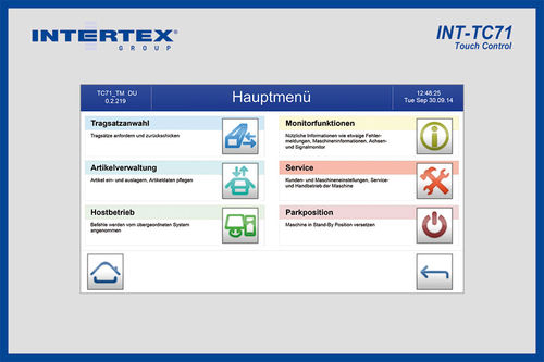 Logiciel de gestion d'entrepôt (WMS) - INT-WM - Intertex Maschinenbau Ingeborg Deiss GmbH & Co. - de commande / d'ERP / pour magasin de stockage automatique
