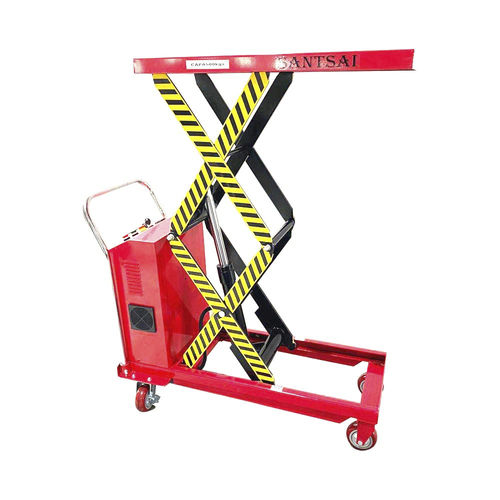 Table élévatrice à doubles ciseaux - DPT50S - SANTSAI MACHIENRY - électrique / mobile / pour charges lourdes