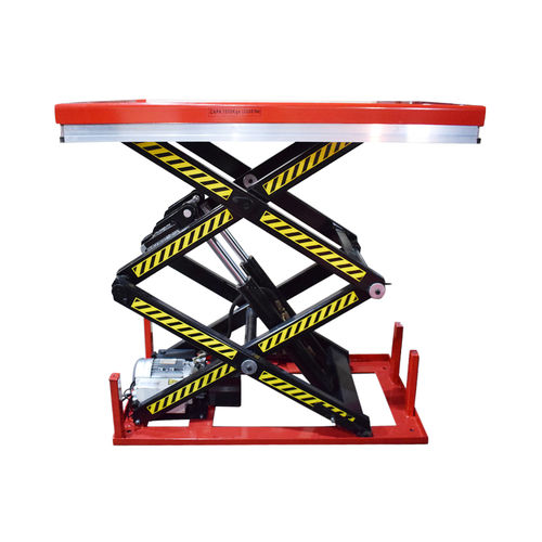 Table élévatrice à doubles ciseaux - ETW1000 - SANTSAI MACHIENRY - électrique / stationnaire / de chargement