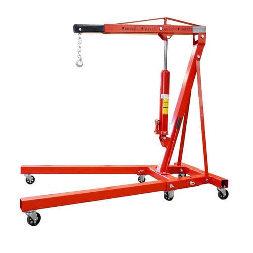 Grue d'atelier 2 tonnes - FZD-T Series - SANTSAI MACHIENRY - télescopique / compacte / avec bras de support