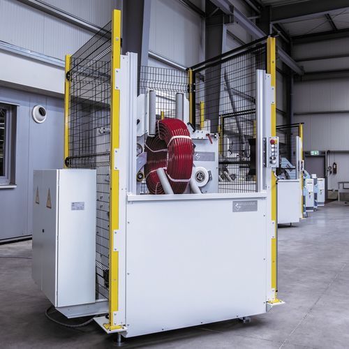 Banderoleuse horizontale - CL 200 - Wrapsolut - Fährenkämper GmbH & Co. KG - avec couronne tournante / automatique / de pneu
