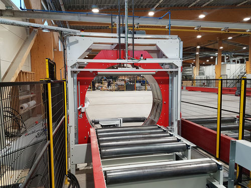 Banderoleuse horizontale - CL 4C - Wrapsolut - Fährenkämper GmbH & Co. KG - avec couronne tournante / automatique / de palettes